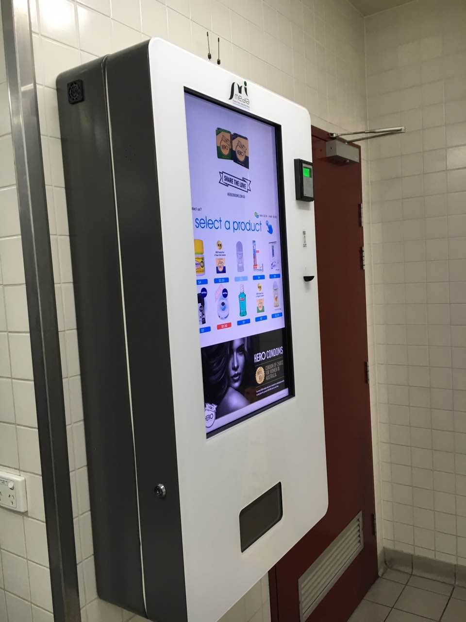Wall Mount Vending Machine