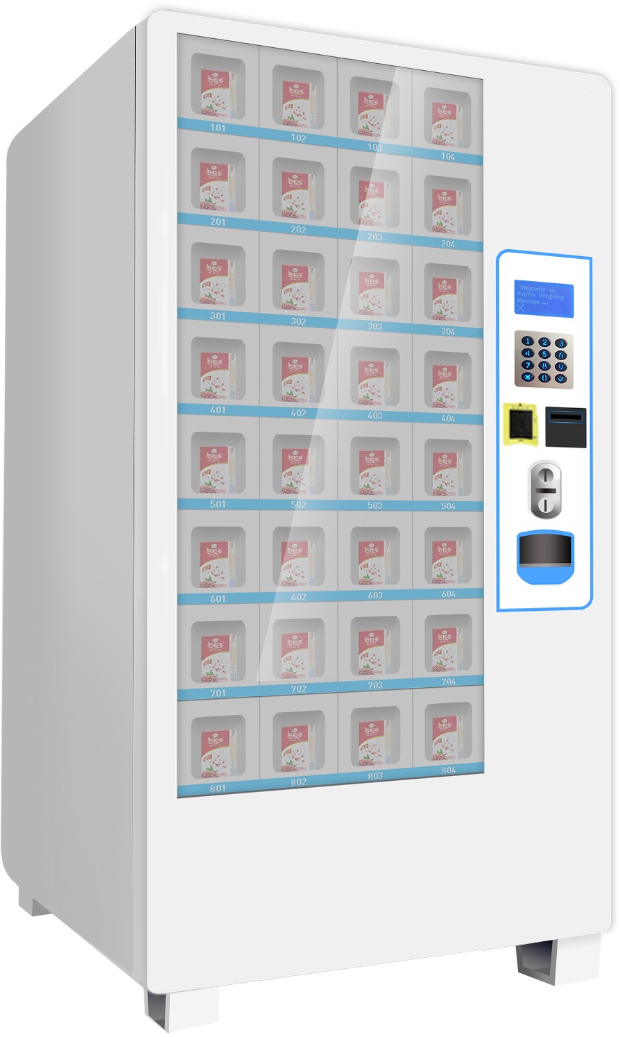 Locker Vending Machine with Cooling